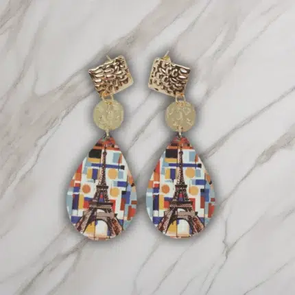 pendientes mujer Torre Eiffel 01