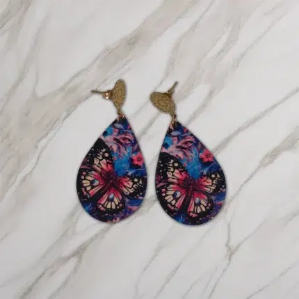 pendientes mujer Mariposa 02