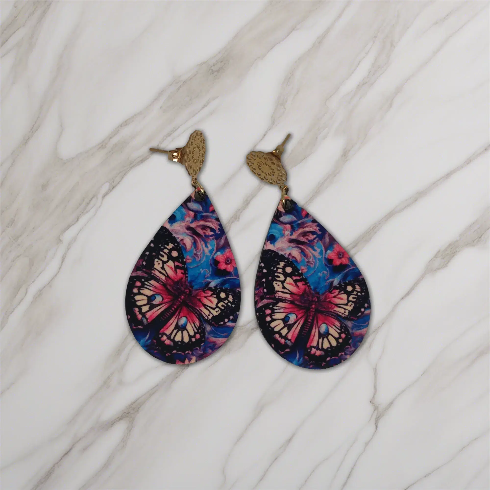 pendientes mujer Mariposa 02