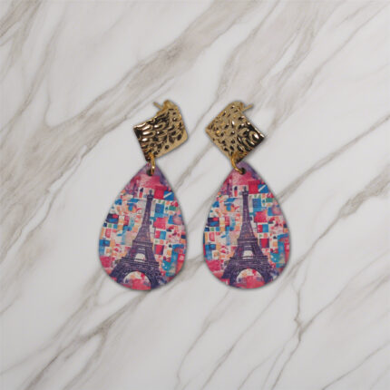 pendientes mujer París Eiffel 02